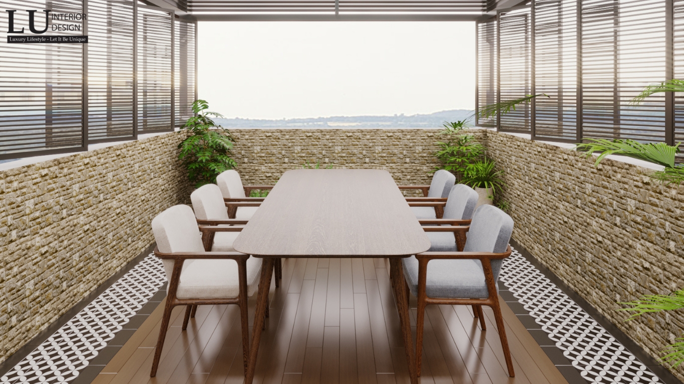 Ứng dụng thiết kế Indochine tạo sự thoải mái, gắn kết các thành viên trong gia đình.