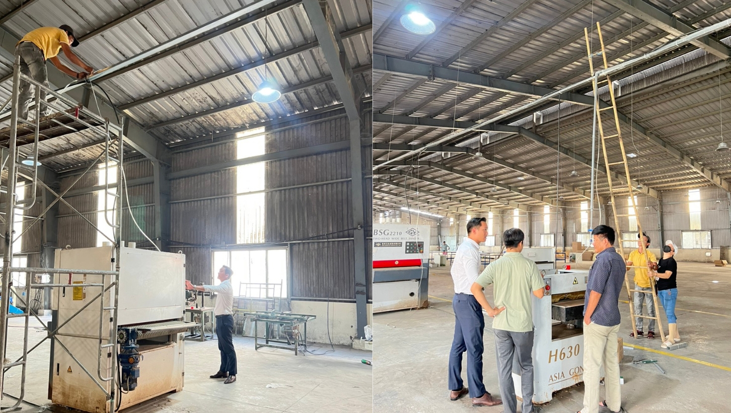 LU Design sở hữu xưởng sản xuất nội thất riêng biệt
